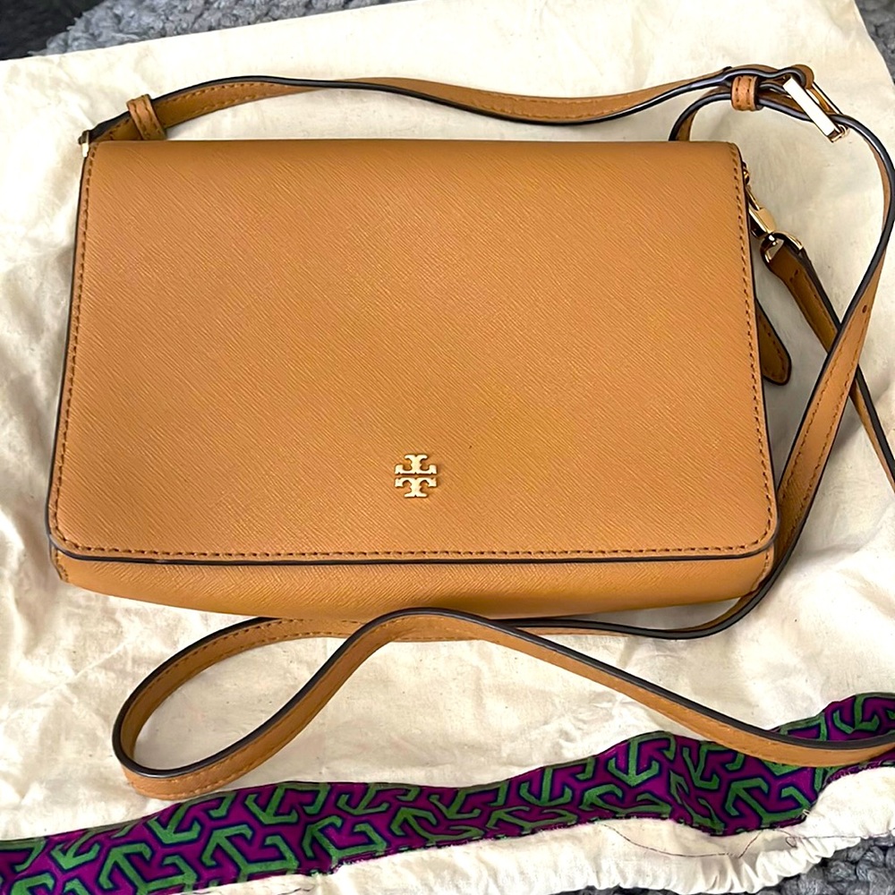 Tory Burch Bags | Tory Burch Bark Crossbody | Color: Tan | Size: Os |